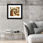 Surreal Infinity Clock Spiral Wall Art