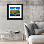 Sawtooth Peaks at Alice Lake Wall Art