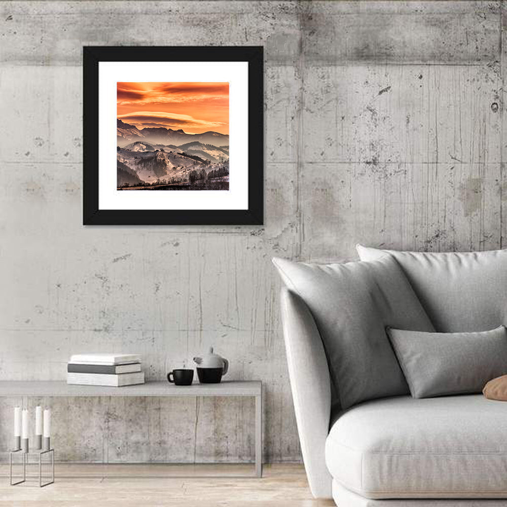 Pestera Mountains Wall Art