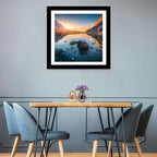 Himalayan Lake Reflections Wall Art