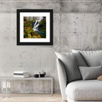 Cheile Nerei Mossy Waterfall Wall Art