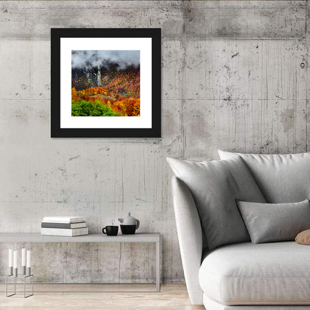 Misty Carpathian Autumn Wall Art