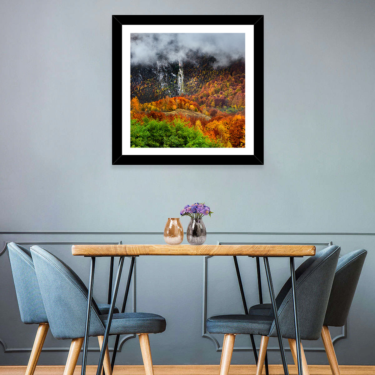 Misty Carpathian Autumn Wall Art
