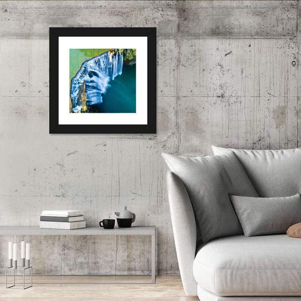 Shifen Waterfall Aerial Wall Art