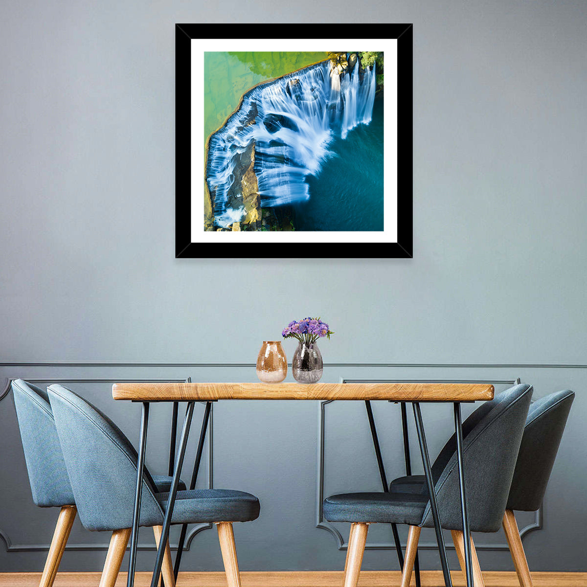 Shifen Waterfall Aerial Wall Art