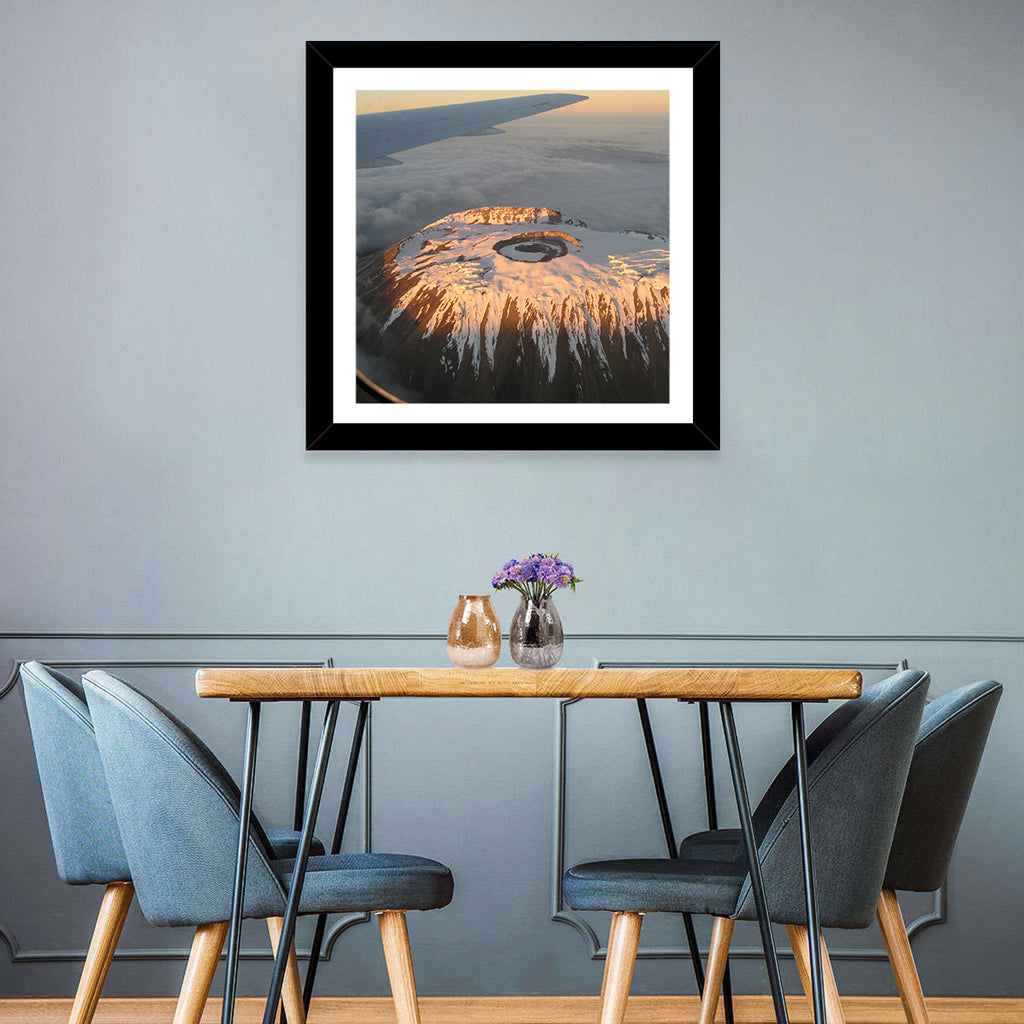 Mount Kilimanjaro Sunset Wall Art