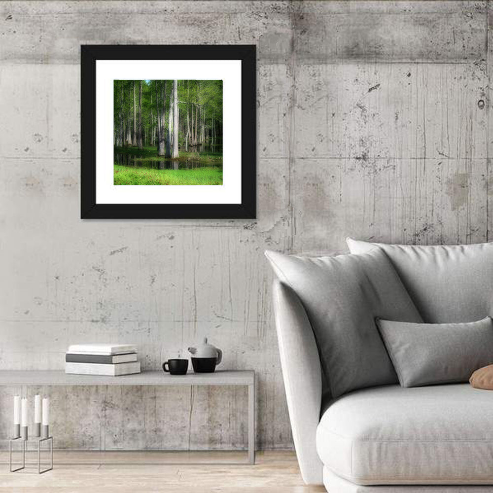 Lush Cypress Swamp Wall Art