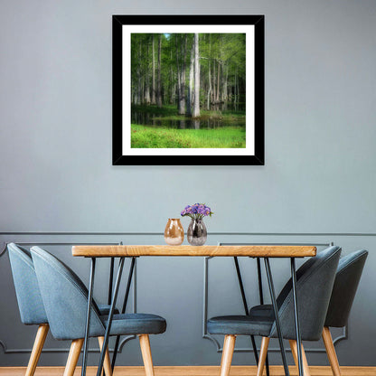 Lush Cypress Swamp Wall Art