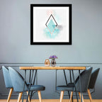 Scandinavian Diamond Geometry Wall Art