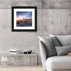 Vik I Myrdal Church Under Milky Way Wall Art