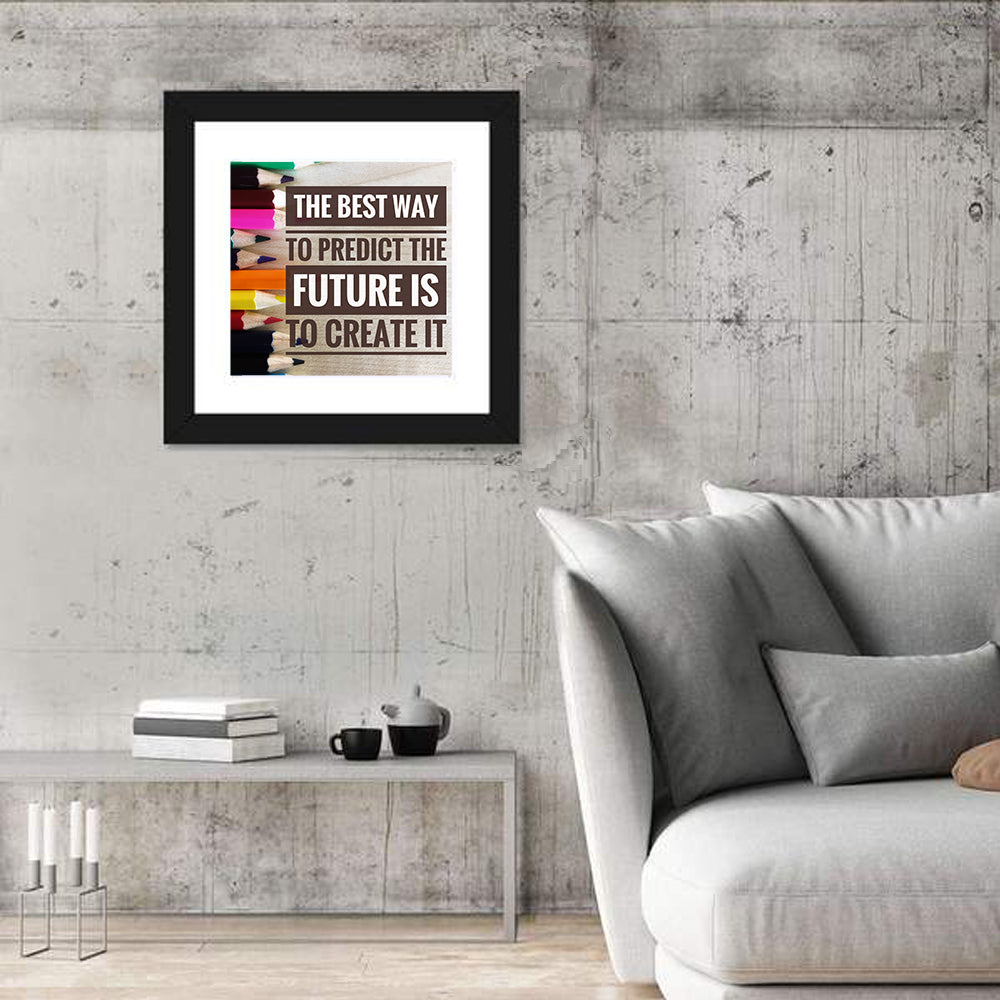 Create the Future Quote Wall Art