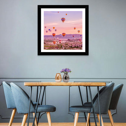 Cappadocia Hot Air Balloons Wall Art