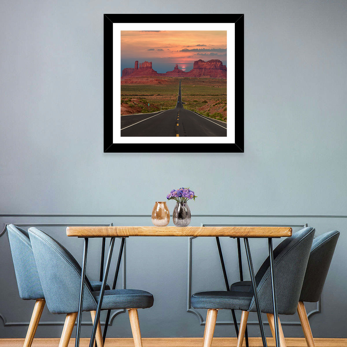 Tribal Park Monument Valley Sunset Wall Art