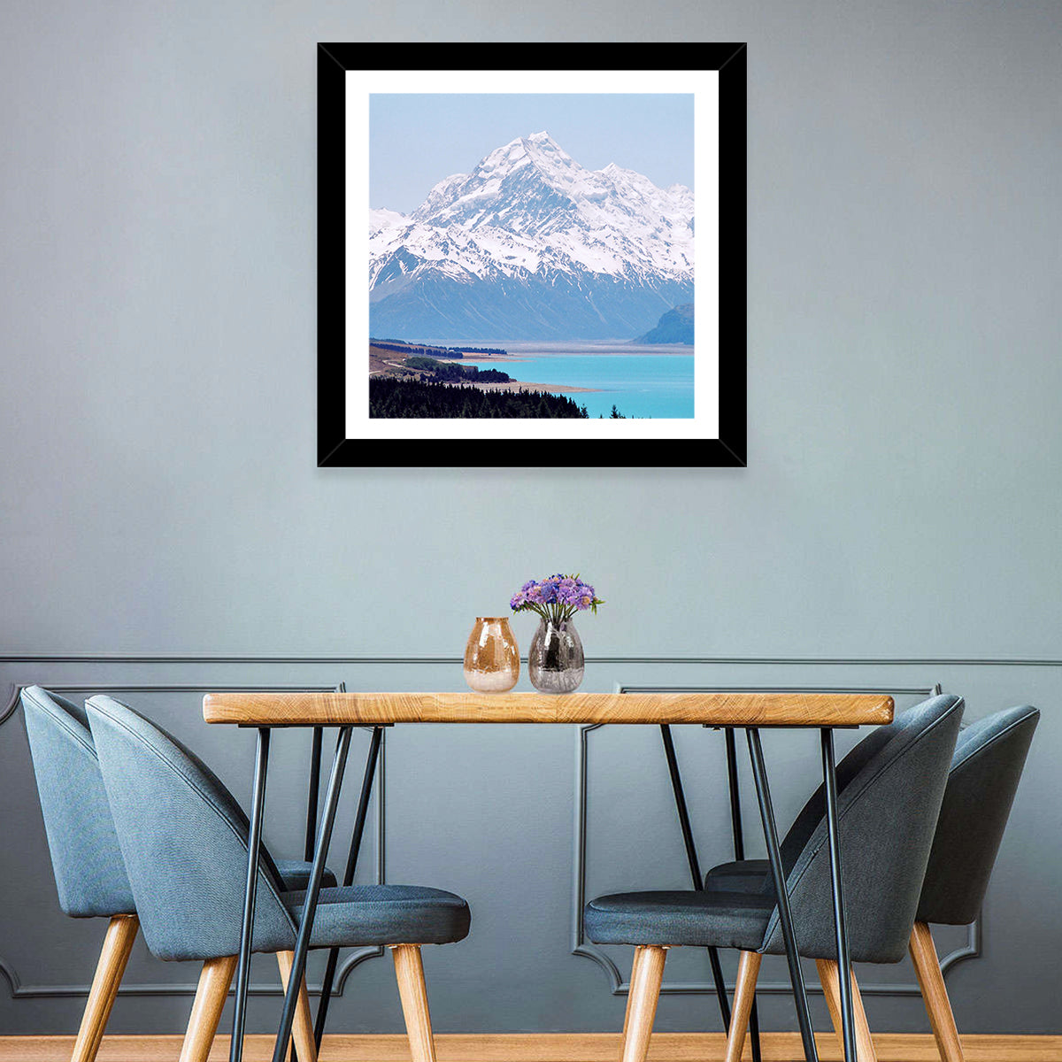 Lake Pukaki and Aoraki Mount Cook Wall Art