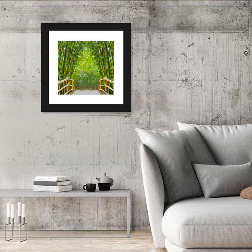 Bamboo Alley Wall Art