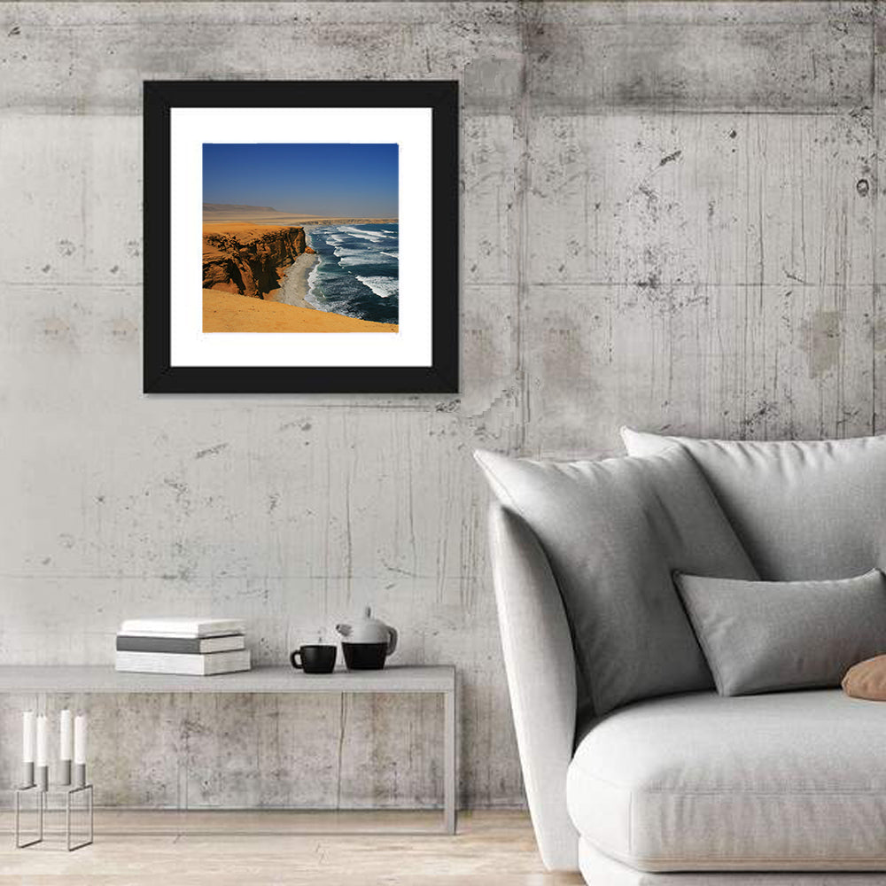 Red Cliffs of Paracas Wall Art