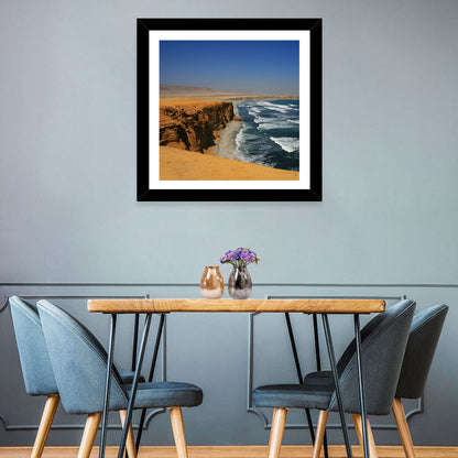 Red Cliffs of Paracas Wall Art