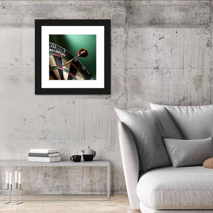 Double Twenty Dart Close-up Wall Art
