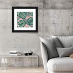 Areca Palm and Monstera Leaves Wall Art