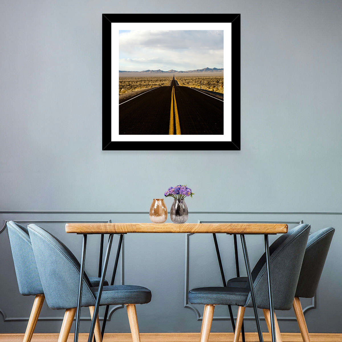 Nevada Desert Highway Wall Art