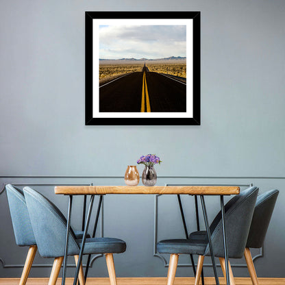 Nevada Desert Highway Wall Art