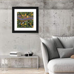 Aerial Autumn Forest Road Wall Art