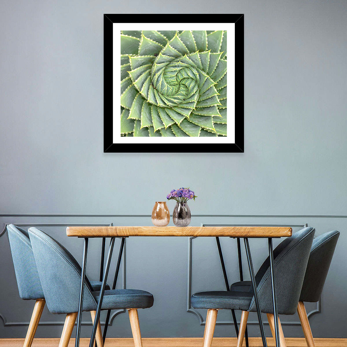 Spiral Aloe Close-up Wall Art