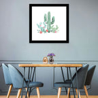 Watercolor Cactus Bouquet Wall Art