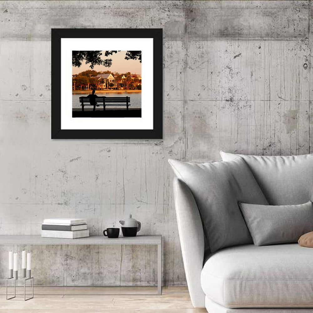 Colonial Lake, Charleston Wall Art
