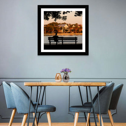 Colonial Lake, Charleston Wall Art