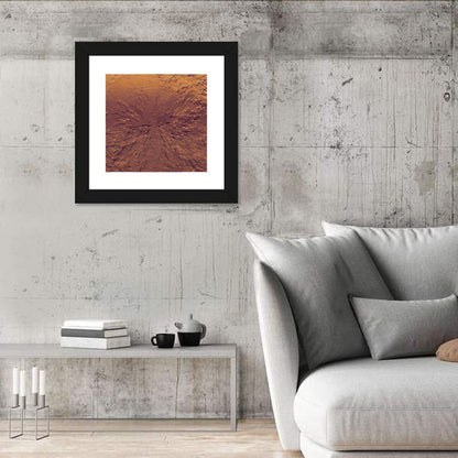 Blocks Focus Copper Rings Wall Art