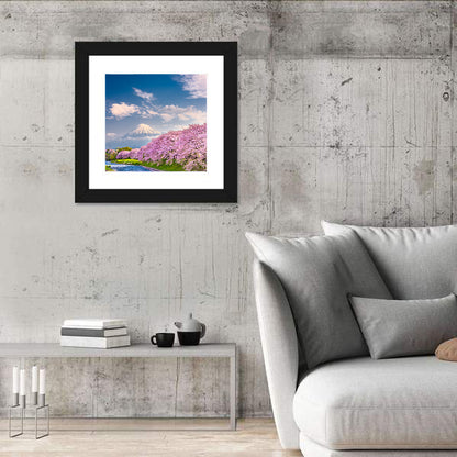 Mt Fuji Spring Wall Art