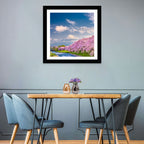Mount Fuji Cherry Blossoms Wall Art