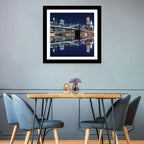 Brooklyn Bridge Symphony at Night Wall Art