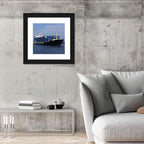 Container Ship in Motion Wall Art