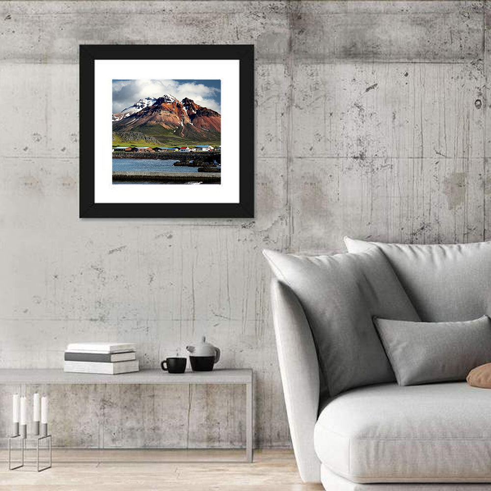East Fjords Harbor Village Wall Art