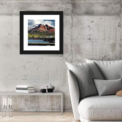 East Fjords Harbor Village Wall Art