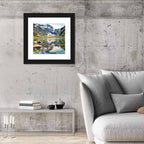Lake Marian Alpine Reflection Wall Art