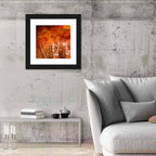 Chess with Faded World Map Wall Art