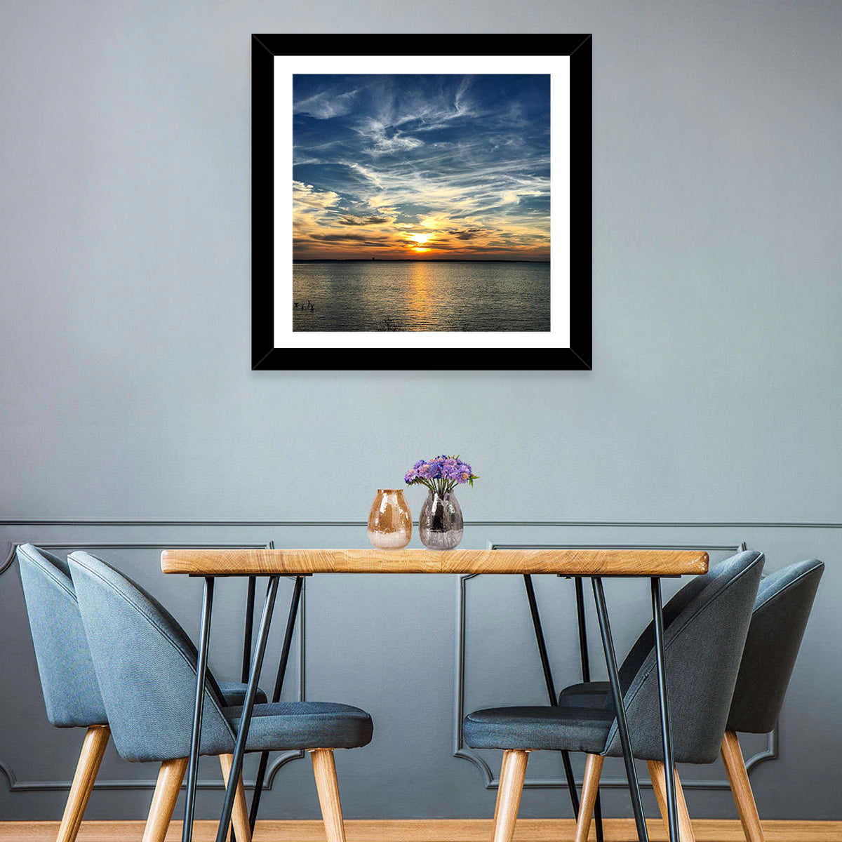 Texoma Lake Sunset Wall Art