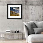 Mountain Village in Morning Mist Wall Art