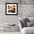 Phillip Island Sunset Silhouettes Wall Art