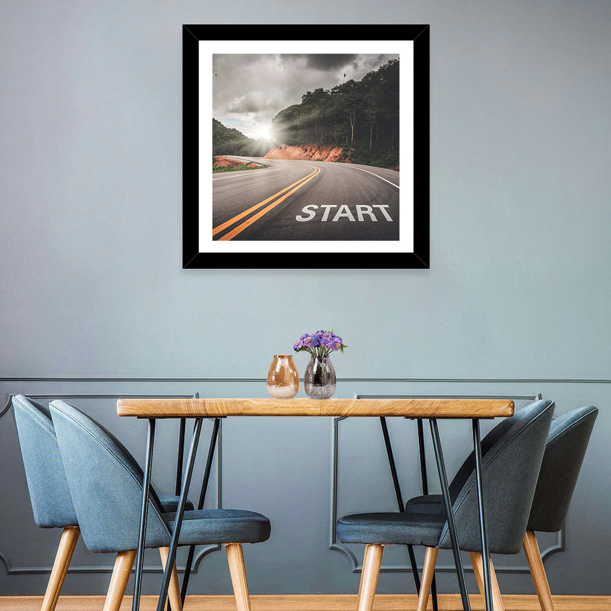 Start of a Journey, Sunrise Road Wall Art