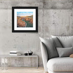 Charyn Canyon at Golden Hour Wall Art