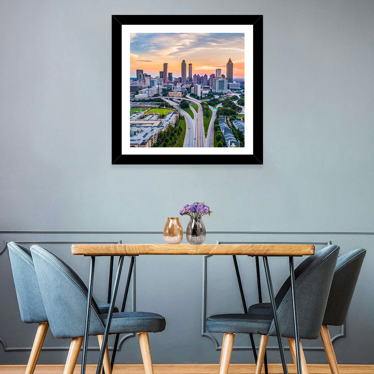 Downtown Atlanta Skyline Wall Art