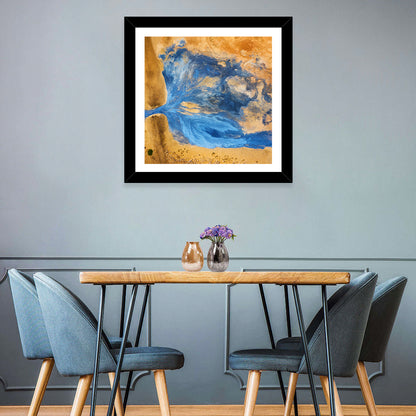 Geysers Valley Aerial View Wall Art