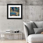 Gilded Geode Abstract Wall Art
