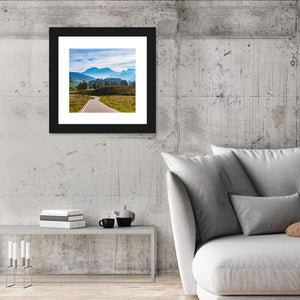 Bavarian Mountain Valley Wall Art