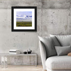 Icelandic Snow and Moss Landscape Wall Art