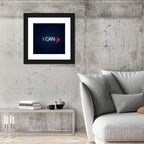 I Can Neon Sign Wall Art